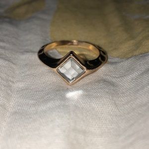 Diamond-Shaped Ring